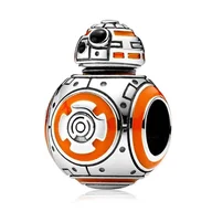 Wisiorki - Charms Zawieszka SREBRO 925 koralik do PANDORA Star Wars BB-8 Gwiezdne Wojny - miniaturka - grafika 1