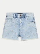 Spodenki damskie - Guess Szorty jeansowe J4GD38 D45E0 Niebieski Regular Fit - miniaturka - grafika 1