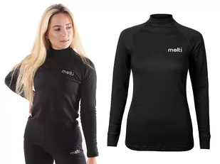 Bluzka termoaktywna damska MOLTI BL100 czarna 2XL - Bielizna sportowa damska - miniaturka - grafika 1