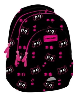 Astrabag, Plecak trzykomorowy - Cats eyes (AB330) - Plecaki - miniaturka - grafika 1