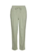 Spodnie damskie - Spodnie damskie Vero Moda Jesmilo Ankle luźne lniane-S - miniaturka - grafika 1
