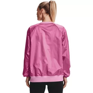 Bluza damska Under Armour Recover Woven Shine Crew - Bluzy sportowe damskie - miniaturka - grafika 2