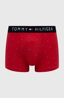 Majtki męskie - Tommy Hilfiger bokserki męskie kolor czerwony - grafika 1