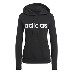 adidas Essentials Hoodie Damska Czarna (GL0635) - Moda i Uroda OUTLET - miniaturka - grafika 1
