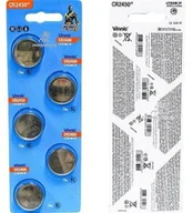 Baterie i akcesoria - 5x Bateria CR 2450 Vinnic Litium 3V - miniaturka - grafika 1