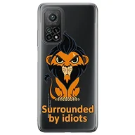 Etui i futerały do telefonów - ERT GROUP etui na telefon Xiaomi MI 10 LITE, case oryginalny i oficjalnie licencjonowany przez Disney, wzór Scar 001, optymalnie dopasowane, plecki z TPU częściowo przeźroczyste - miniaturka - grafika 1