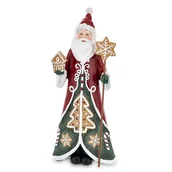 Ozdoby bożonarodzeniowe - Figurka - Mikołaj z piernikowymi ozdobami 34x15 cm - miniaturka - grafika 1