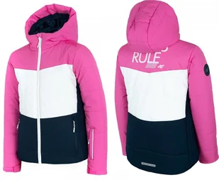 Spodnie narciarskie snowboardowe 4F z szelkami membrana 10000 TFTRF704-62S - Spodnie narciarskie - miniaturka - grafika 1