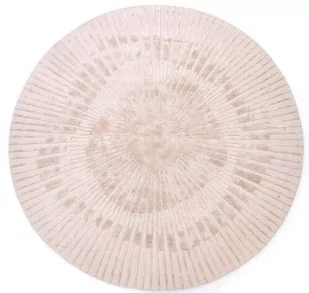 Dywan Carpet Decor Handmade RADIUS beige koło - Dywany - miniaturka - grafika 1