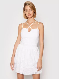 Sukienki - Rinascimento Sukienka letnia CFC0103741003 Biały Regular Fit - grafika 1