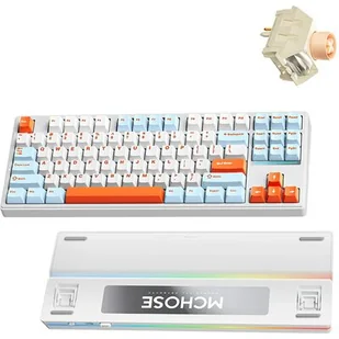 MCHOSE MC-K87-5 Pomarańczowo-niebieski MC-K87-5 - Klawiatury - miniaturka - grafika 1