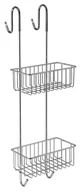 Półki łazienkowe - Aqualine Chrome Line - Półka druciana 22x70x20 cm, chrom 37007 - miniaturka - grafika 1