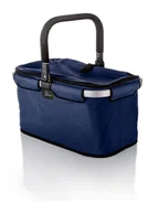 Torby i wózki na zakupy - Genius Kosz "Falko" w kolorze granatowym na zakupy - 48 x 27 x 28 cm - miniaturka - grafika 1