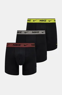 Nike bokserki 3-pack męskie kolor czarny 0000KE1007 - Majtki męskie - miniaturka - grafika 1