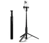 Selfie stick - Spigen S541W Bluetooth Tripod Czarny - miniaturka - grafika 1