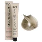 Farby do włosów i szampony koloryzujące - Tahe Organic Care, organiczna farba do włosów bez amoniaku, 100.02, 100ml - miniaturka - grafika 1