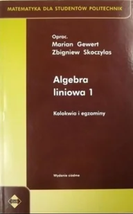 Algebra liniowa Tom 1 - Matematyka - miniaturka - grafika 1