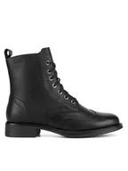 Botki damskie - Lasocki Botki ARC-DERBY-07 Czarny - miniaturka - grafika 1