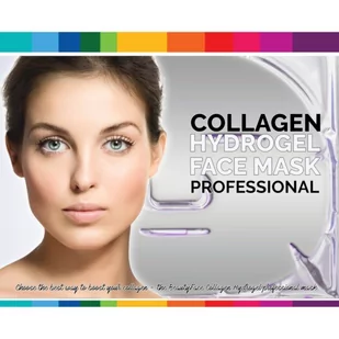 Beauty Face WYGŁADZAJĄCA I REGENERUJĄCA KOLAGENOWA MASKA Z EKSTRAKTEM PERŁOWYM 412 COLMASKPRO - Maseczki do twarzy - miniaturka - grafika 1