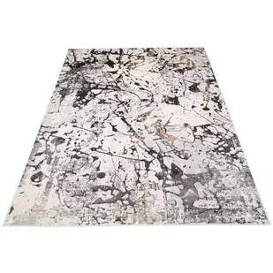 Szary dywan w nowoczesny abstrakcyjny wzór - Oros 11X - Dywany - miniaturka - grafika 1