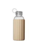 Shakery i bidony sportowe - Bidon szkana CASALL Sthlm Glass bottle 0,5l piaskowy - miniaturka - grafika 1