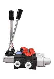 Rozdzielacz hydrauliczny PRESKO  3-sekcyjny 40l z jedną sekcją pływającą- zestaw z nyplami - Akcesoria do hydrauliki siłowej - miniaturka - grafika 3
