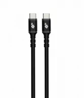 Kable komputerowe i do monitorów - TB Kabel USB-C - USB-C 2m silikonowy czarny - miniaturka - grafika 1