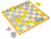 Gry planszowe - Small Foot Design Warcaby - kot i mysz 7354 - miniaturka - grafika 1