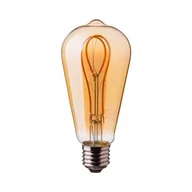 Żarówki LED - Żarówka LED V-TAC 4,8W E27 Filament Złota Vintage ST64 64x143mm VT-2066 1800K 300lm - miniaturka - grafika 1