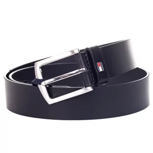TOMMY HILFIGER MĘSKI PASEK DO SPODNI NEW DENTON 3.5 BELT BLACK AM0AM08360 990 90 - Paski - miniaturka - grafika 1
