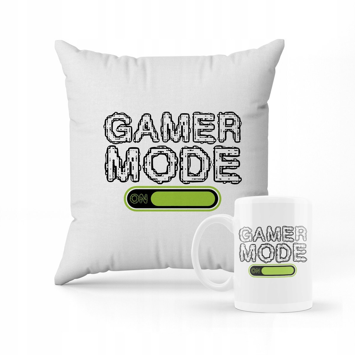 ZESTAW PODUSZKA + KUBEK Prezent dla kolegi z pracy + IMIĘ