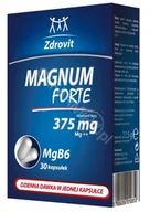 Suplementy naturalne - NATUR PRODUK Zdrovit magnum forte 375 mg x 30 kaps - miniaturka - grafika 1