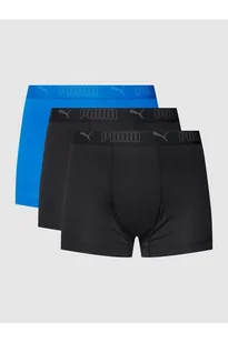 Obcisłe bokserki z paskiem z logo w zestawie 3 szt. - Puma - Majtki damskie - miniaturka - grafika 1