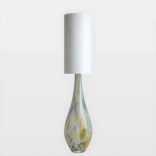 Lampa stołowa Cętki - kolor biały, żółty, Niebieski, Zielony - LGH0589 - Lampy stojące - miniaturka - grafika 1