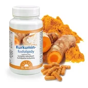 Suplementy naturalne - DR JACOBS kurkumin fosfolipidy (60 kap) - miniaturka - grafika 1