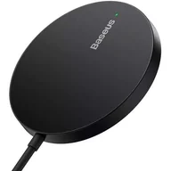 Ładowarki do telefonów - Baseus Magnetyczna ładowarka indukcyjna Simple Mini3 15W czarna - miniaturka - grafika 1