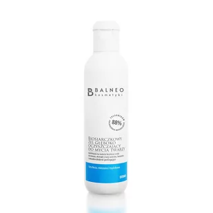 Balneokosmetyki Malinowy Zdrój MALINOWE HOTELE SP Z O.O Biosiarczkowy Żel głęboko oczyszczający do mycia twarzy 2w1 200 ml 7057491 - Żele do mycia twarzy - miniaturka - grafika 1