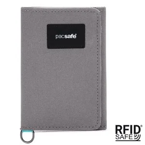Portfel składany RFID Pacsafe - szary - Portfele - miniaturka - grafika 1