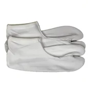 Skarpetki damskie - Japońskie elastyczne TABI Białe nylon Made in Japan 42-43 - miniaturka - grafika 1