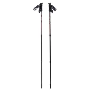 Fizan Kije trekkingowe Prestige czerwone S21 7501 - Kije trekkingowe - miniaturka - grafika 1