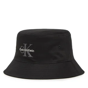 Kapelusz Calvin Klein Jeans Bucket LV04G5020G Czarny - Czapki męskie - miniaturka - grafika 1