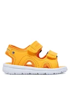 Buty dla dziewczynek - Reima Sandały Bingee 5400089A Żółty - miniaturka - grafika 1