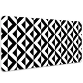 Podkładki na biurko - Mata ochronna na blat Geometryczna iluzja 100x50 cm, Dywanomat - miniaturka - grafika 1