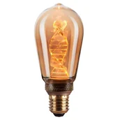 Świetlówki - Polux Żarówka dekoracyjna LED E27 3.5 W 130 lm bursztynowa - miniaturka - grafika 1