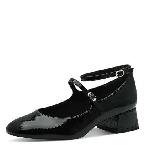 Tamaris Damskie czółenka 1-22331-44, czarne, 40 EU, czarny, 40 EU