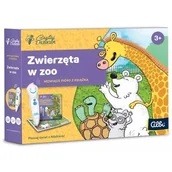 Książki edukacyjne - Czytaj z Albikiem. Zwierzęta w Zoo. Mówiące pióro z książką - miniaturka - grafika 1