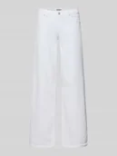 Spodnie damskie - Jeansy z szerokimi nogawkami z Mieszanka bawełny Model 'JUDY-O' - miniaturka - grafika 1