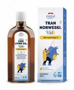 Witaminy i minerały - Osavi - Tran Norweski Kids, 500mg Omega 3, Cytryna, 250 ml - miniaturka - grafika 1