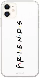 Etui na  IPHONE 11 PRO MAX Friends 003 Biały - Etui i futerały do telefonów - miniaturka - grafika 1