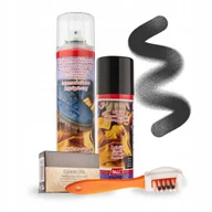 Środki do obuwia i ubrań - Renowator Czarny z Impregnatem 400 ml i Akcesoriami Palc Zestaw 4w1 - miniaturka - grafika 1